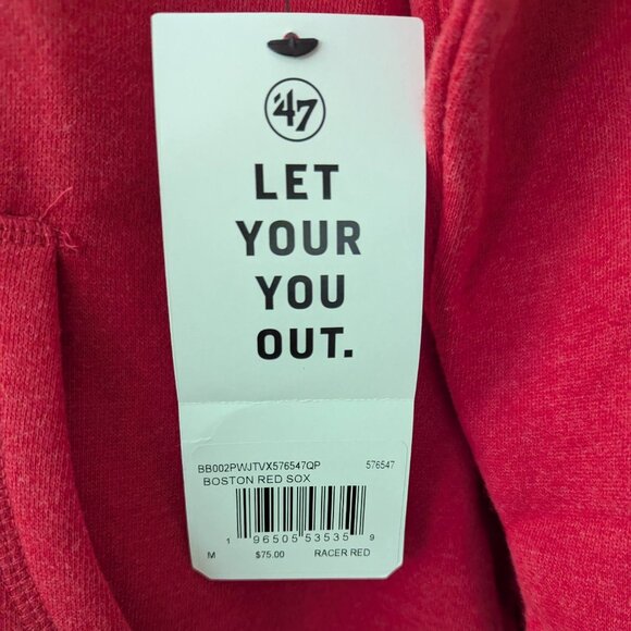 NWT Boston Red Sox 47 Brand Sweatshirt - Picture 4 of 4